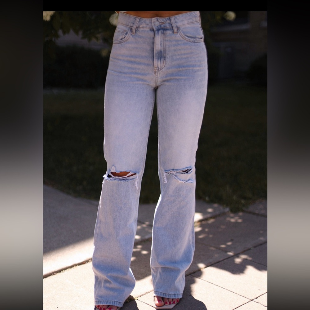Vintage Flare Stretch Denim - 27 / Denim